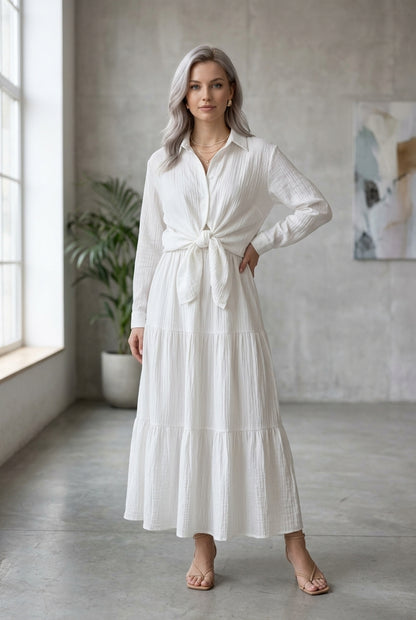 LONG MAXI W SHIRT