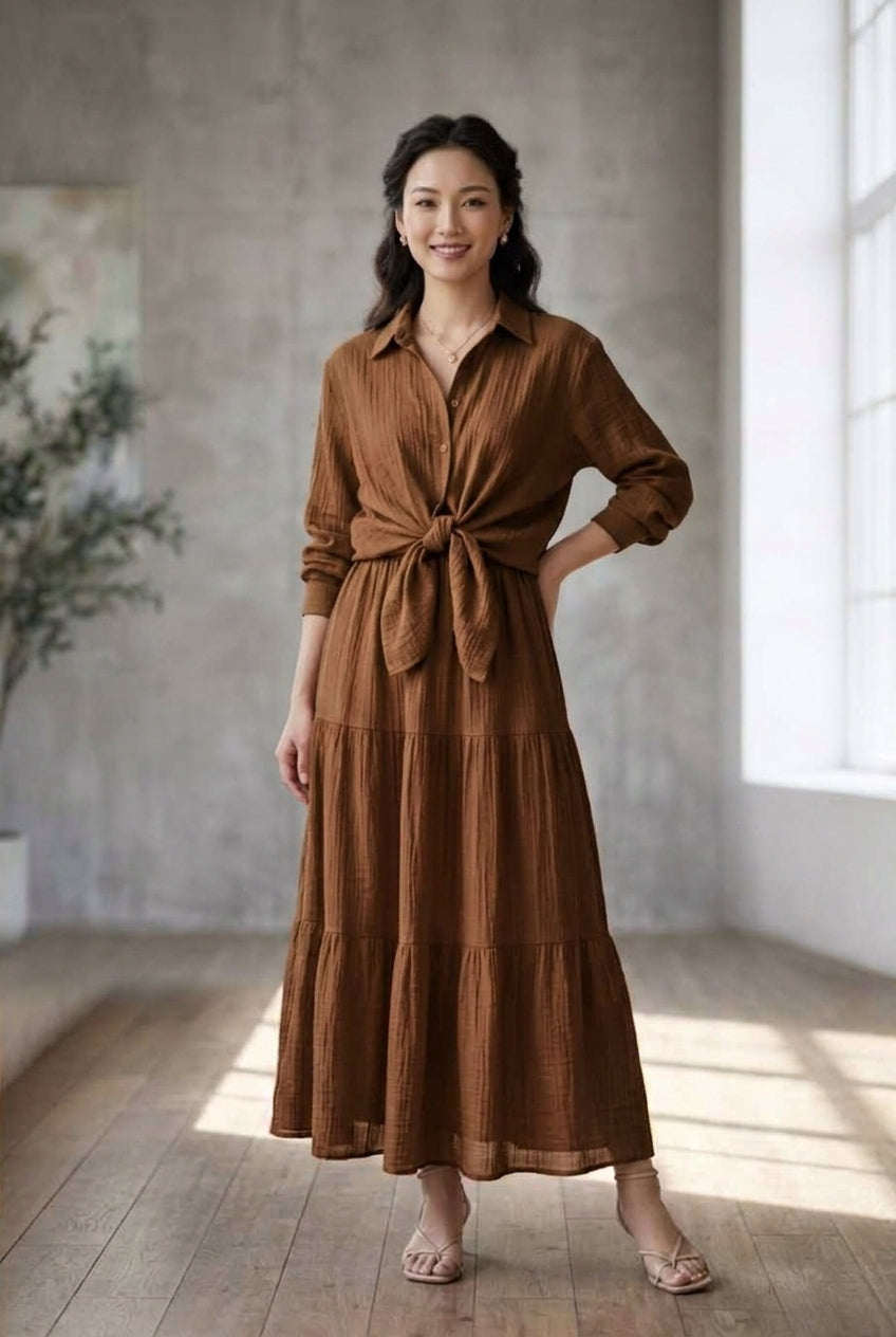 LONG MAXI W SHIRT