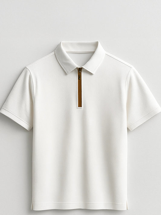 POLO SHIRT wht pipn