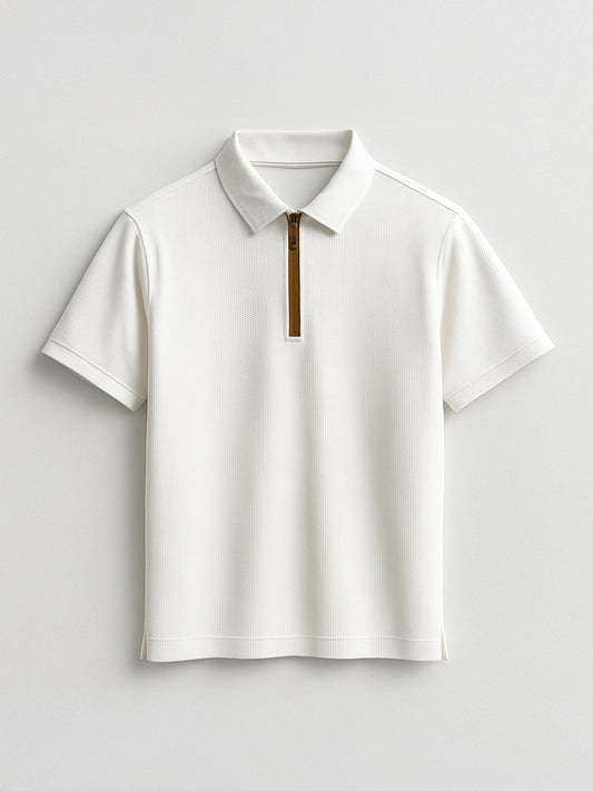 POLO SHIRT wht pipn